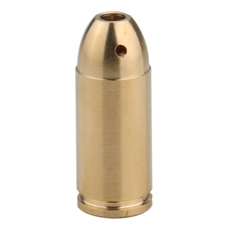 Deaktiveret messing 45 ACP laserboring sigtepatron