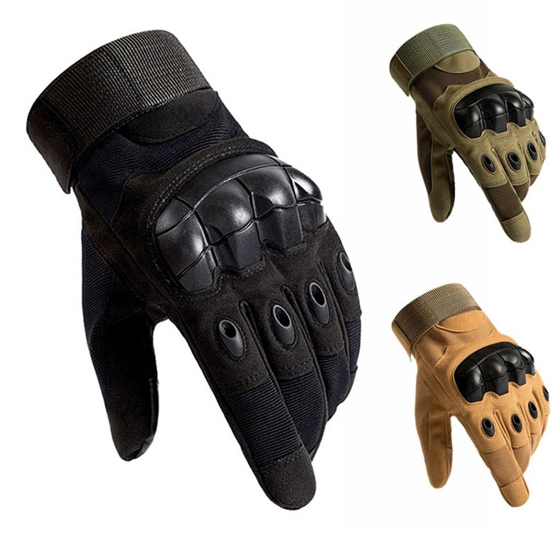 Touch Screen Hård Knuckle Taktisk Handske Army Military Combat Airsoft Udendørs Sport Cykling Paintball Jagt Fuldfingerhandsker